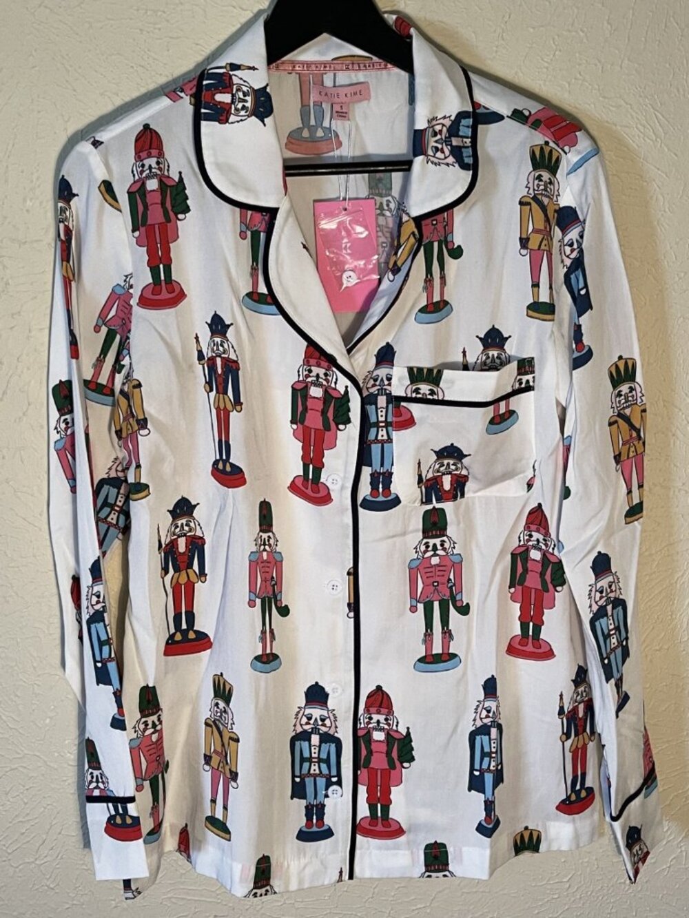 Katie Kime NWT Holiday Nutcracker pajamas, Size S